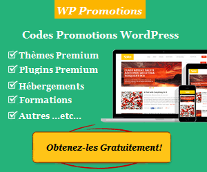 WP Promotions est un site web qui répertorie différentes promotions WordPress.