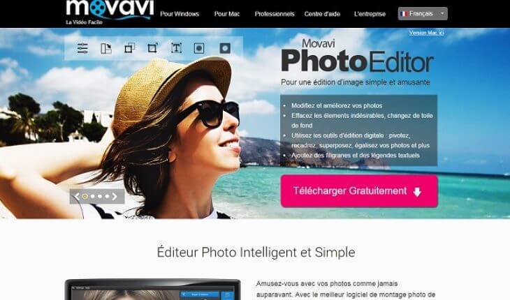 Movavi Photo Editor est un logiciel de retouche photo facile à utiliser.